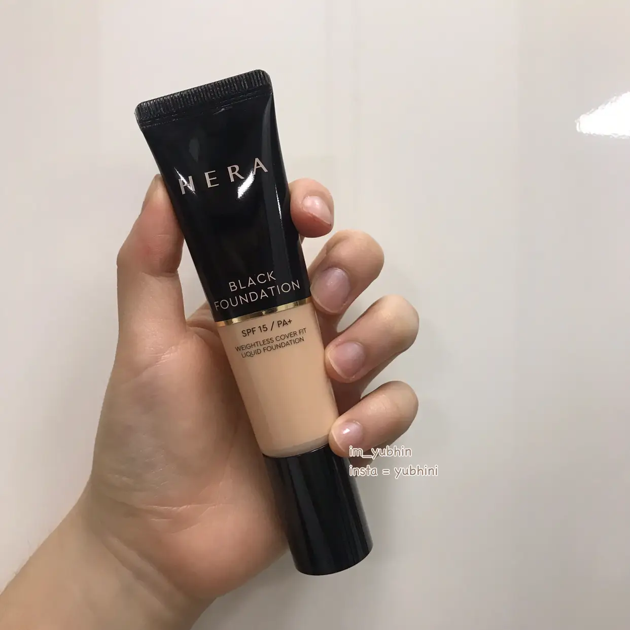 선택된 언니의파우치 리뷰 이미지 - [블랙파운데이션 [21N1 바닐라]]