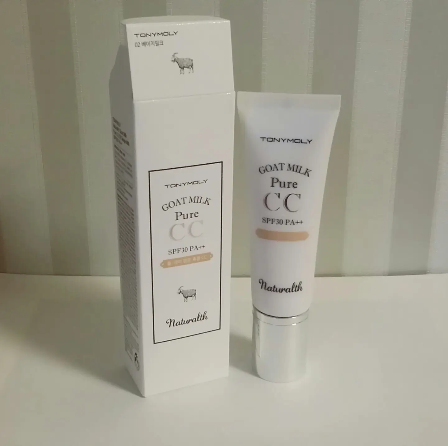 선택된 언니의파우치 리뷰 이미지 - [내추럴스 산양유 맑은 씨씨크림 SPF30 PA++ (베이지밀크)]