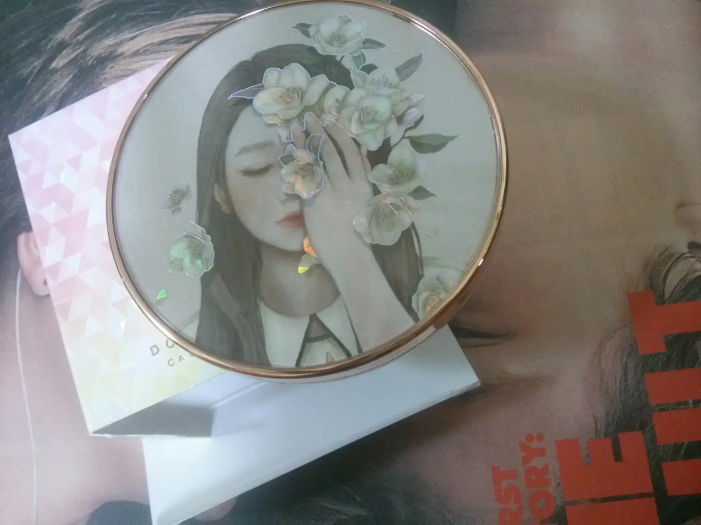 선택된 언니의파우치 리뷰 이미지 - [더블 쿠션 카렌듈라 블러썸]