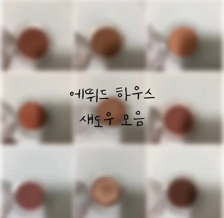 선택된 언니의파우치 리뷰 이미지 - [마이뷰티툴 섀도우 공용기[12구]]