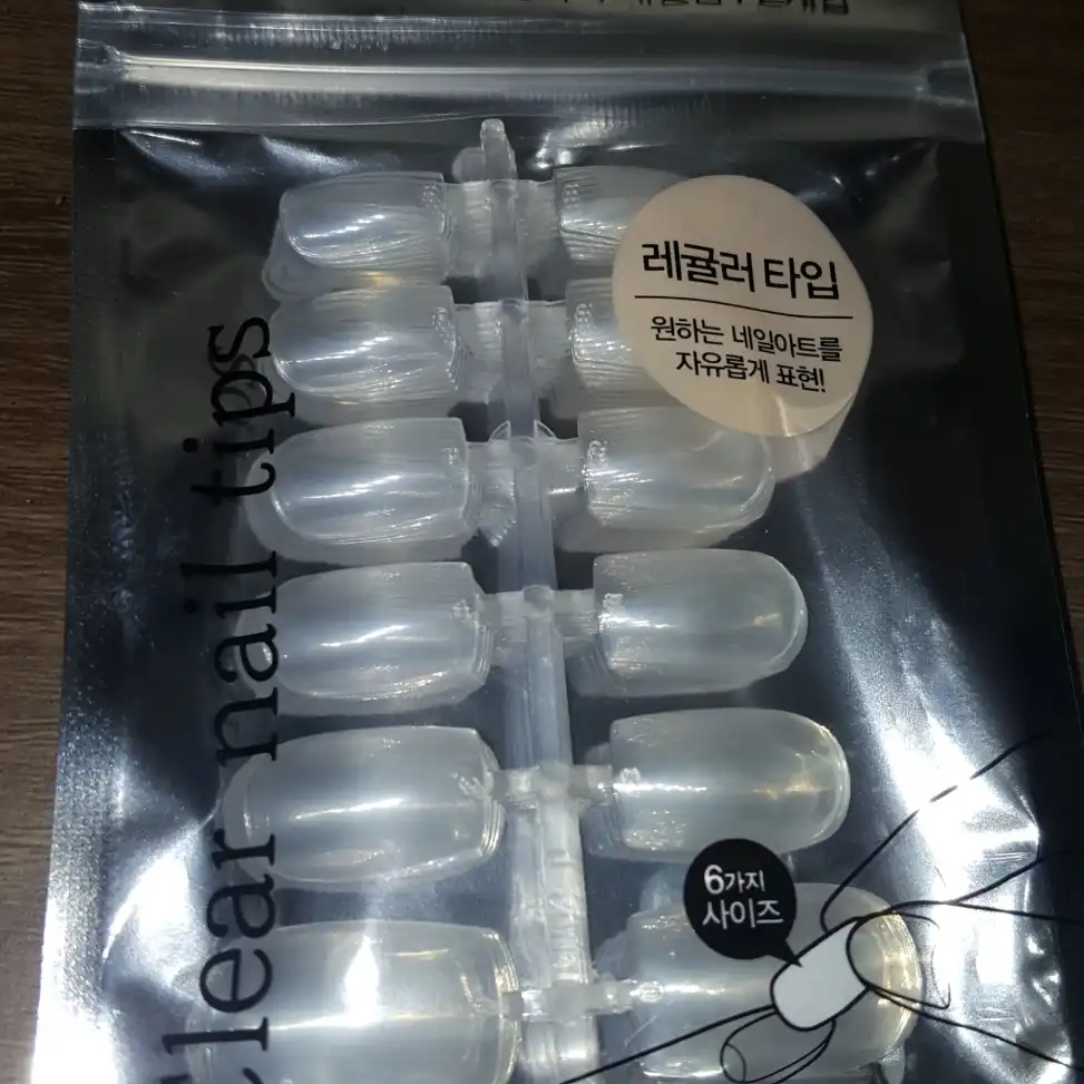 네일팁 인조손톱 [크리어]