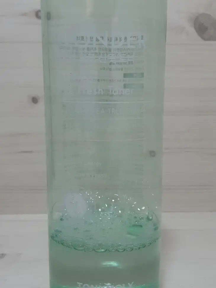 선택된 언니의파우치 리뷰 이미지 - [원더 티트리 모공 산뜻 토너]