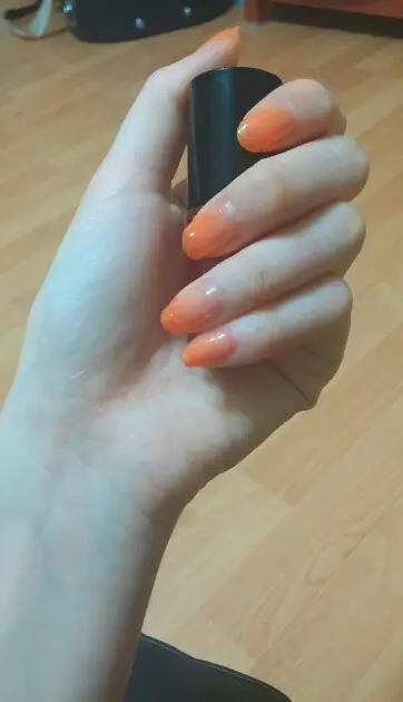 선택된 언니의파우치 리뷰 이미지 - [딜라이트 토니틴트 네일 [03 오렌지차차]]