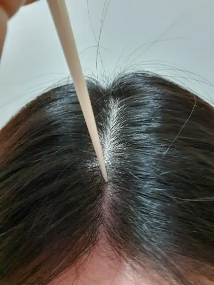 언니의파우치 리뷰 이미지 5 - [데일리 안티 헤어로스 허브 헤어토닉]