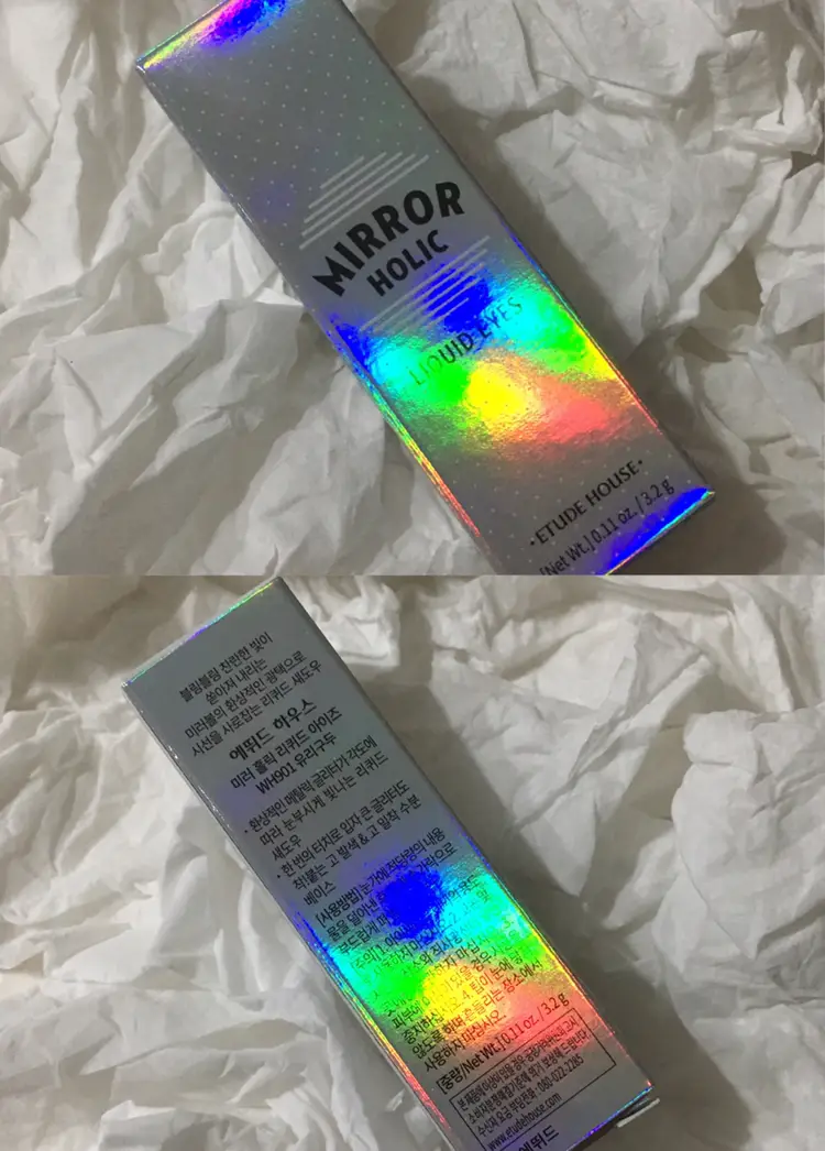 선택된 언니의파우치 리뷰 이미지 - [미러 홀릭 리퀴드 아이즈 [WH901 유리구두]]