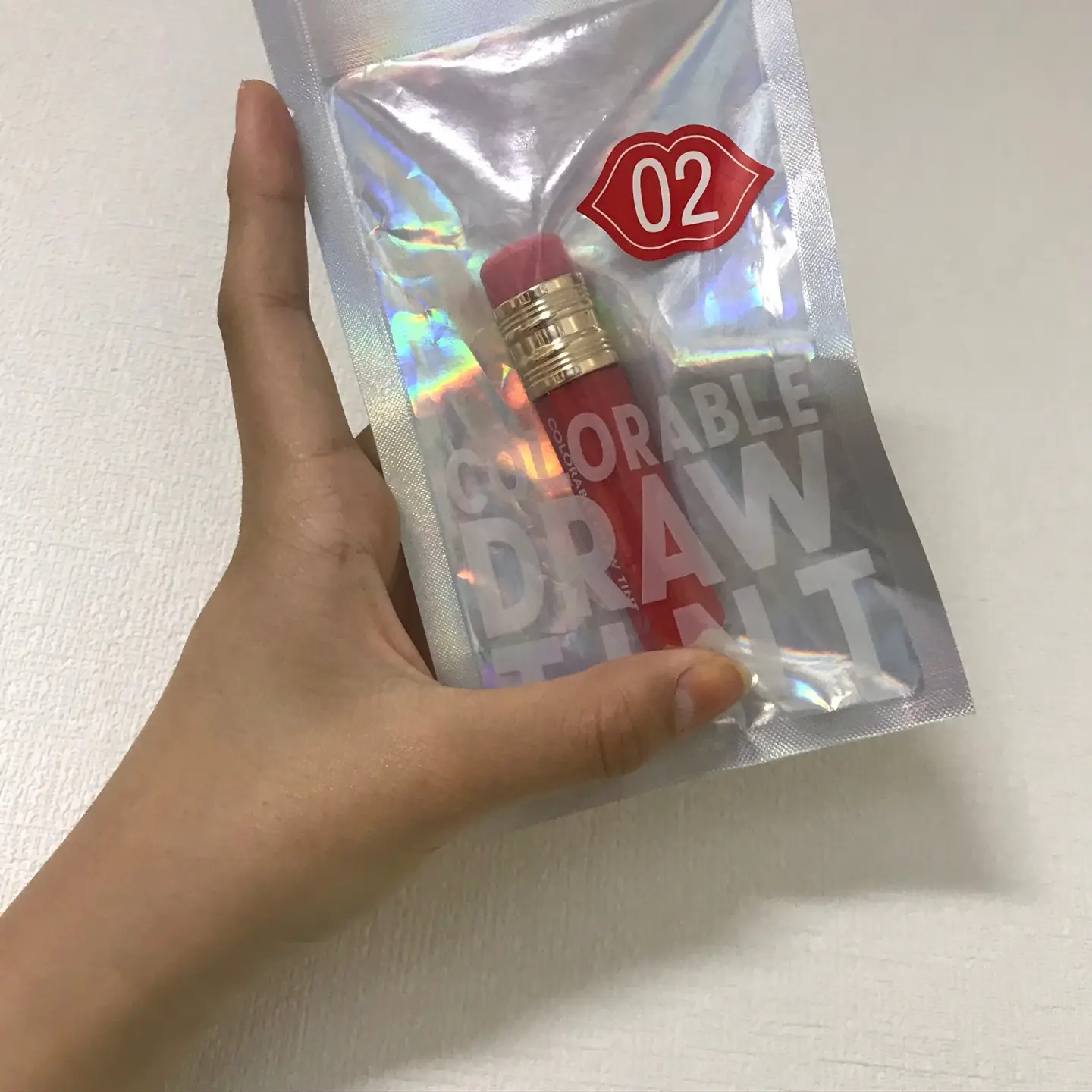 선택된 언니의파우치 리뷰 이미지 - [컬러블 드로우 틴트 [2호 애플스퀴즈]]