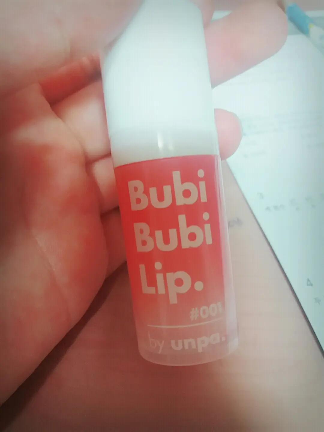 선택된 언니의파우치 리뷰 이미지 - [언파 부비부비 버블 립 스크럽 (10ml)]
