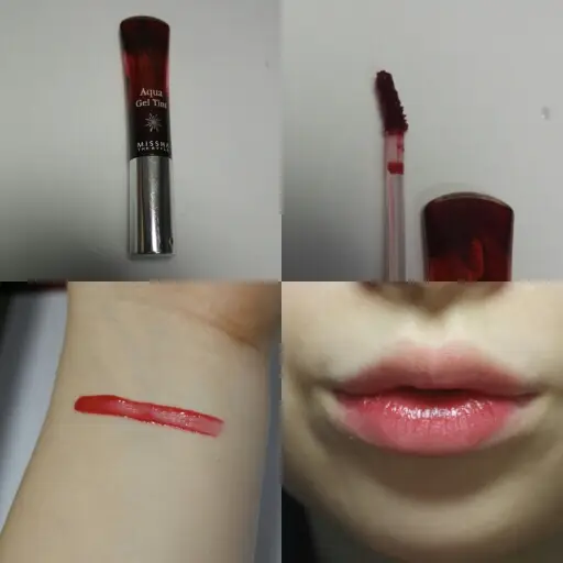 선택된 언니의파우치 리뷰 이미지 - [[더 스타일] 아쿠아 젤 틴트 (체리 레드)]