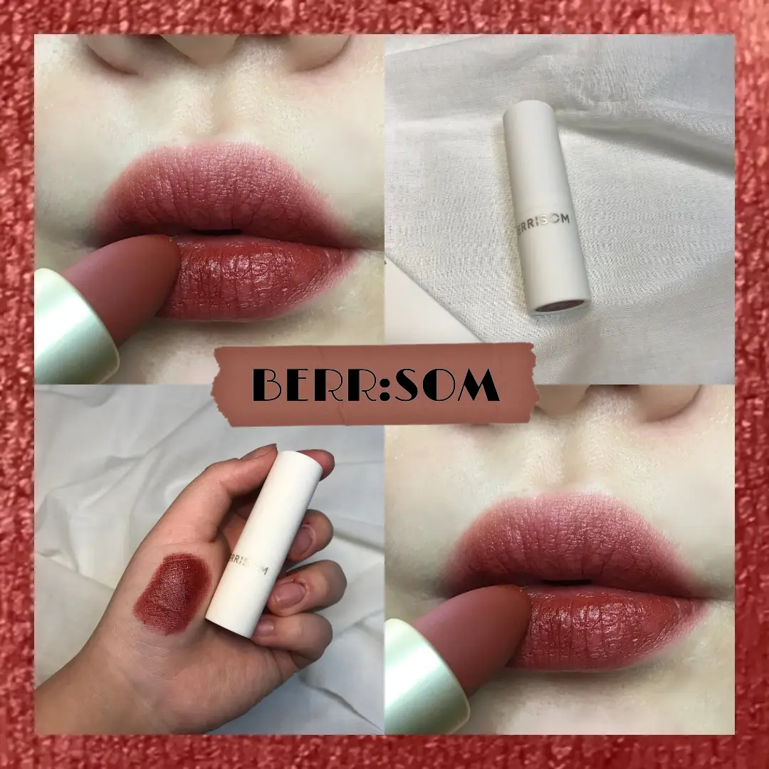 선택된 언니의파우치 리뷰 이미지 - [리얼 미 립스틱 [06 다크 브릭]]