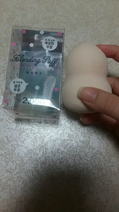 선택된 언니의파우치 리뷰 이미지 - [조롱박 화장 퍼프]