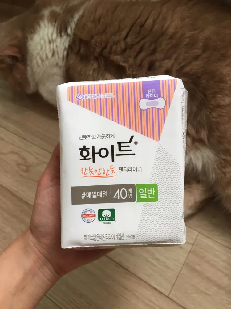 선택된 언니의파우치 리뷰 이미지 - [한듯안한듯 팬티라이너]