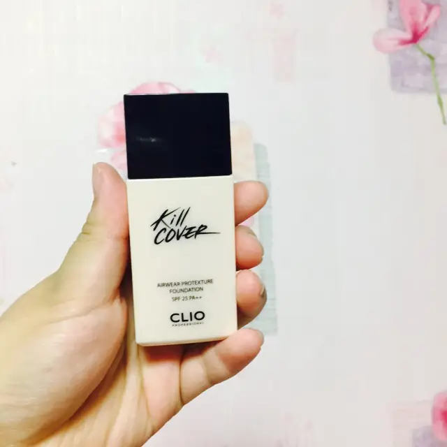 선택된 언니의파우치 리뷰 이미지 - [킬커버 에어웨어 프로텍스쳐 파운데이션 [003 리넨]]