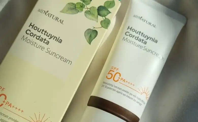 어성초 수분 선크림