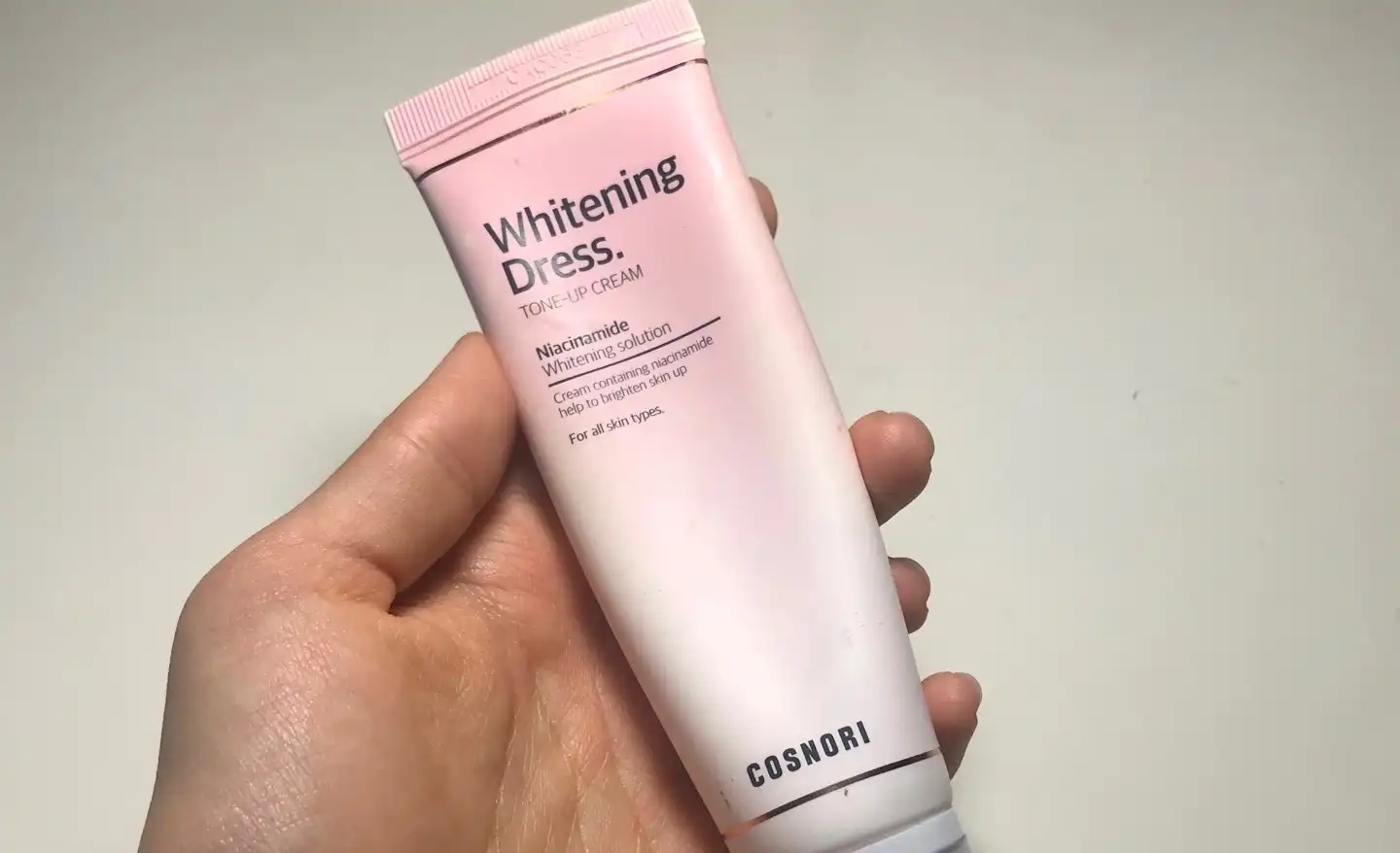 화이트닝드레스 미백 톤업크림