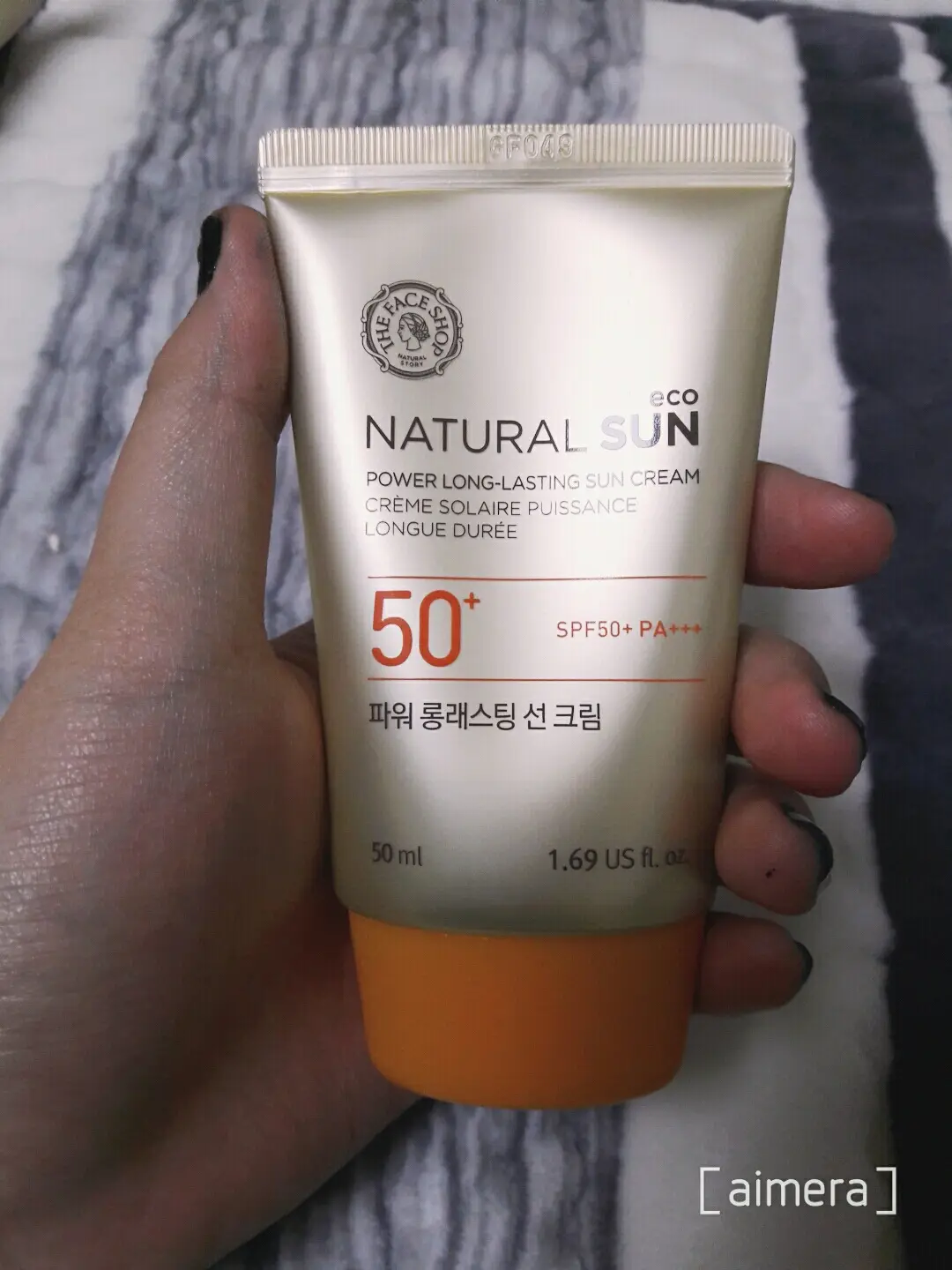 선택된 언니의파우치 리뷰 이미지 - [내추럴선 에코 파워 롱래스팅 선 크림]