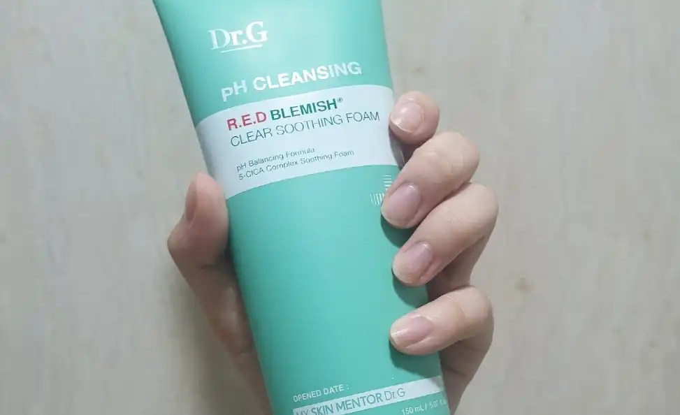 약산성 레드 블레미쉬 클리어 수딩 폼