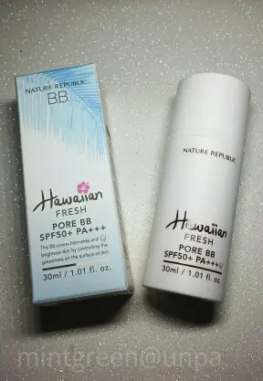 선택된 언니의파우치 리뷰 이미지 - [하와이안 프레시 포어 비비 SPF50+ PA+++ 21호 화사한 피부]