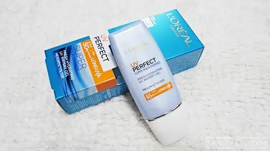 선택된 언니의파우치 리뷰 이미지 - [유브이 퍼펙트 슈퍼 아쿠아 에센스]