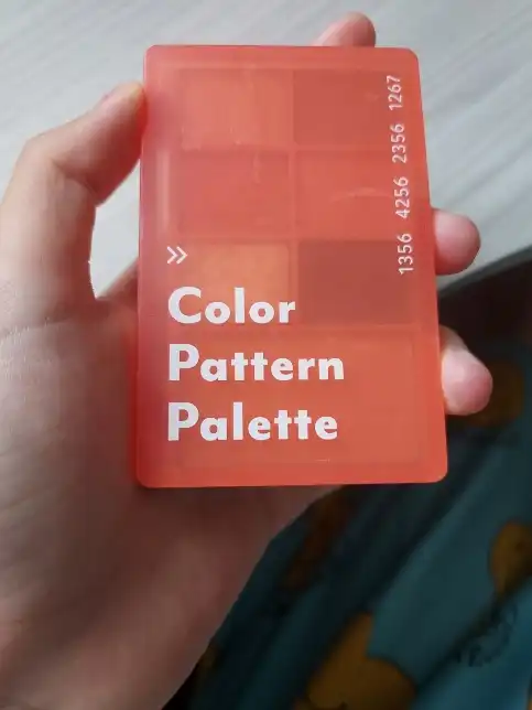 컬러 패턴 팔레트 [001 코랄 패턴]