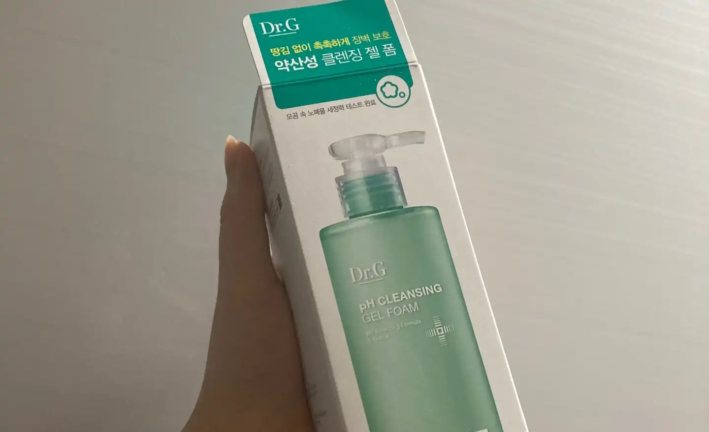 약산성 클렌징 젤 폼