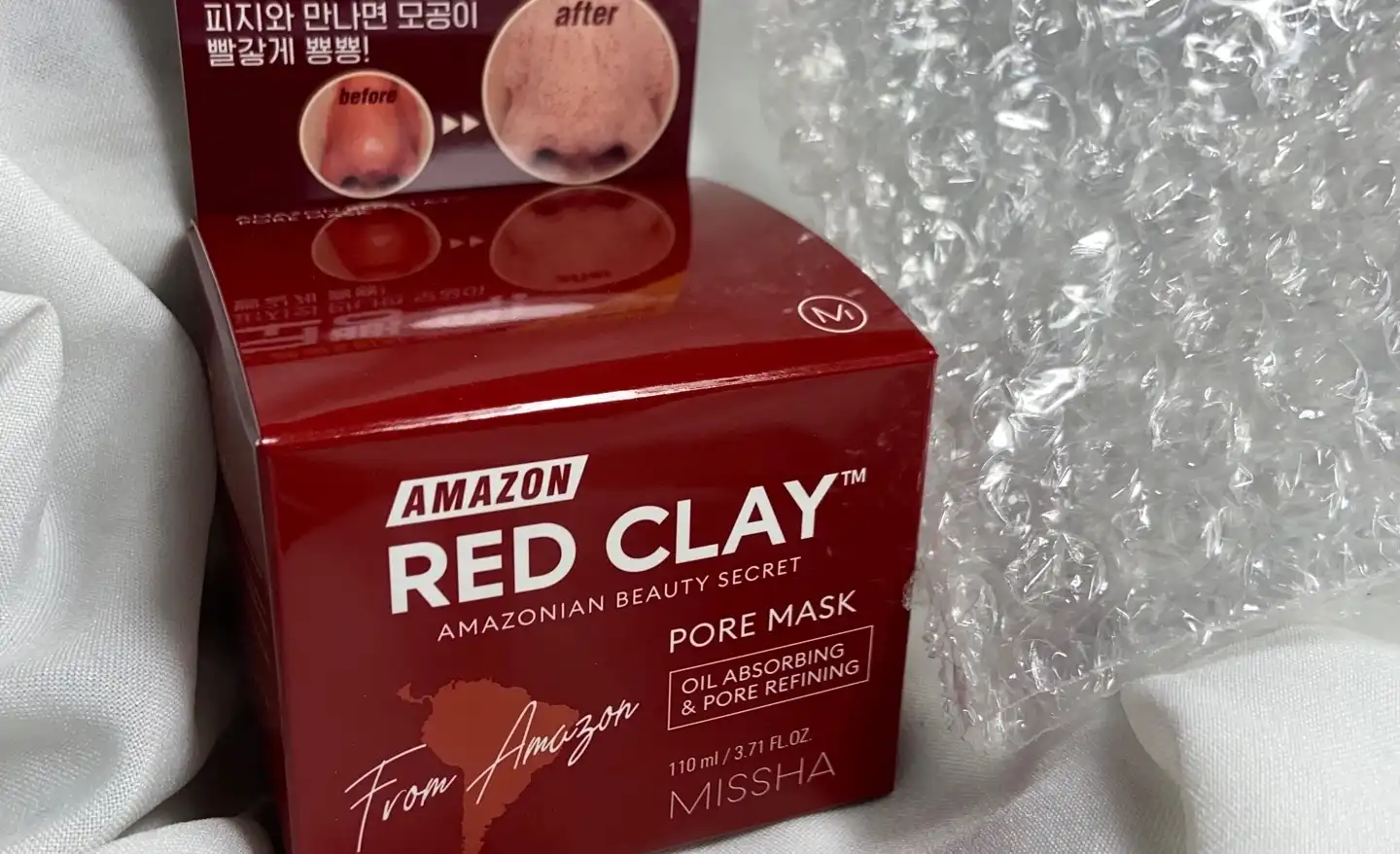 아마존 레드 클레이™ 모공 마스크