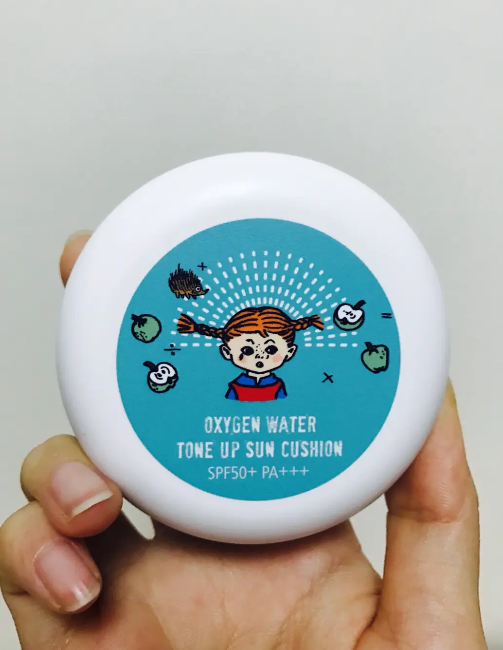 선택된 언니의파우치 리뷰 이미지 - [산소수 톤 업 선 쿠션 [01 뽀얀 화이트]]