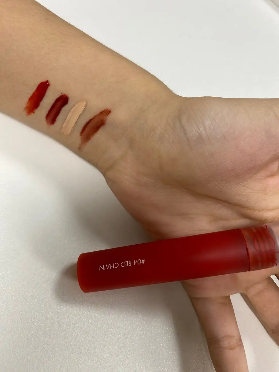 시스루 매트 틴트 [04 레드 체인]