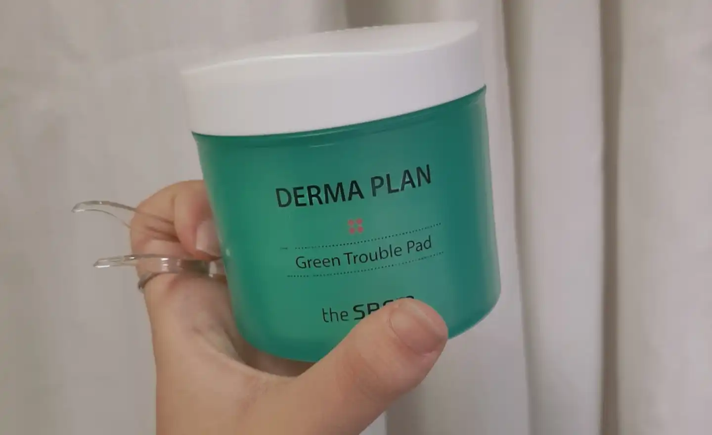 더마 플랜 그린 트러블 패드