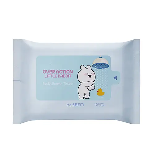 [오버액션토끼] 매너 모드 바디 샤워 티슈