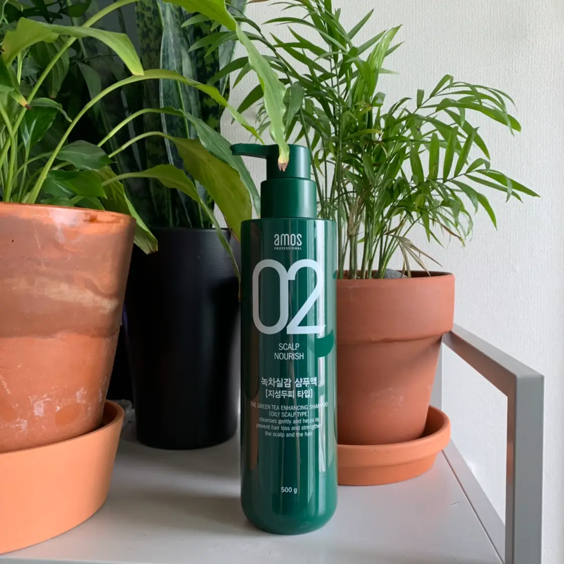 선택된 언니의파우치 리뷰 이미지 - [녹차실감 샴푸 [지성 두피 타입]]