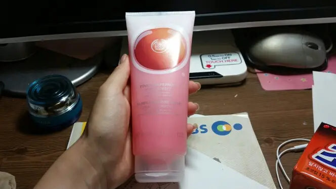 선택된 언니의파우치 리뷰 이미지 - [스트로베리 바디 소베]