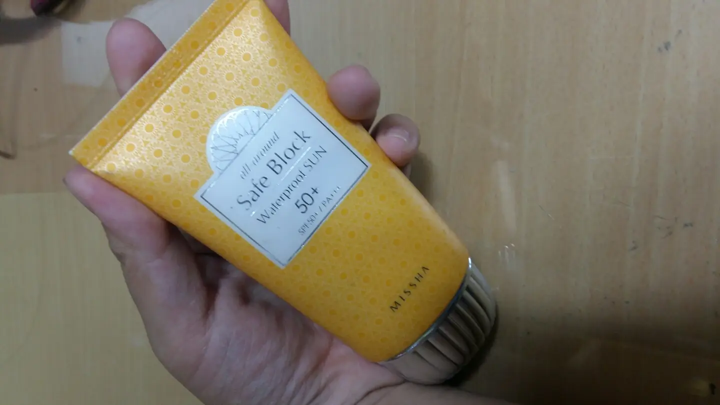 선택된 언니의파우치 리뷰 이미지 - [올 어라운드 세이프 블록 워터프루프 선 ]