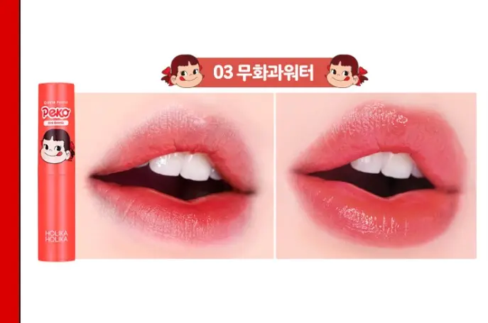 선택된 언니의파우치 리뷰 이미지 - [스윗페코 에디션 물방울 틴트밤 [03 무화과워터]]