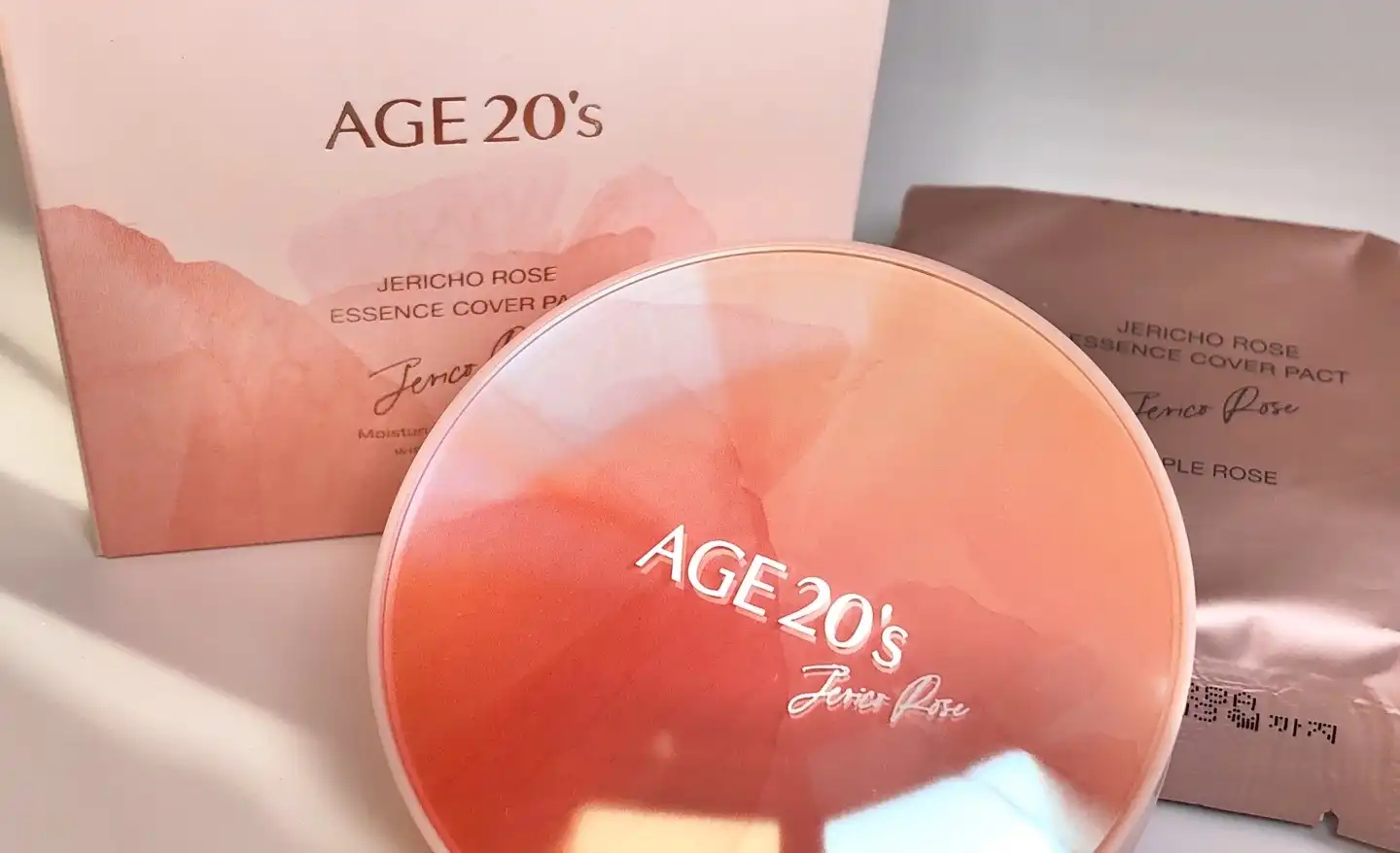 예리코 로즈 에센스 커버 팩트 트리플 로즈 [21호]