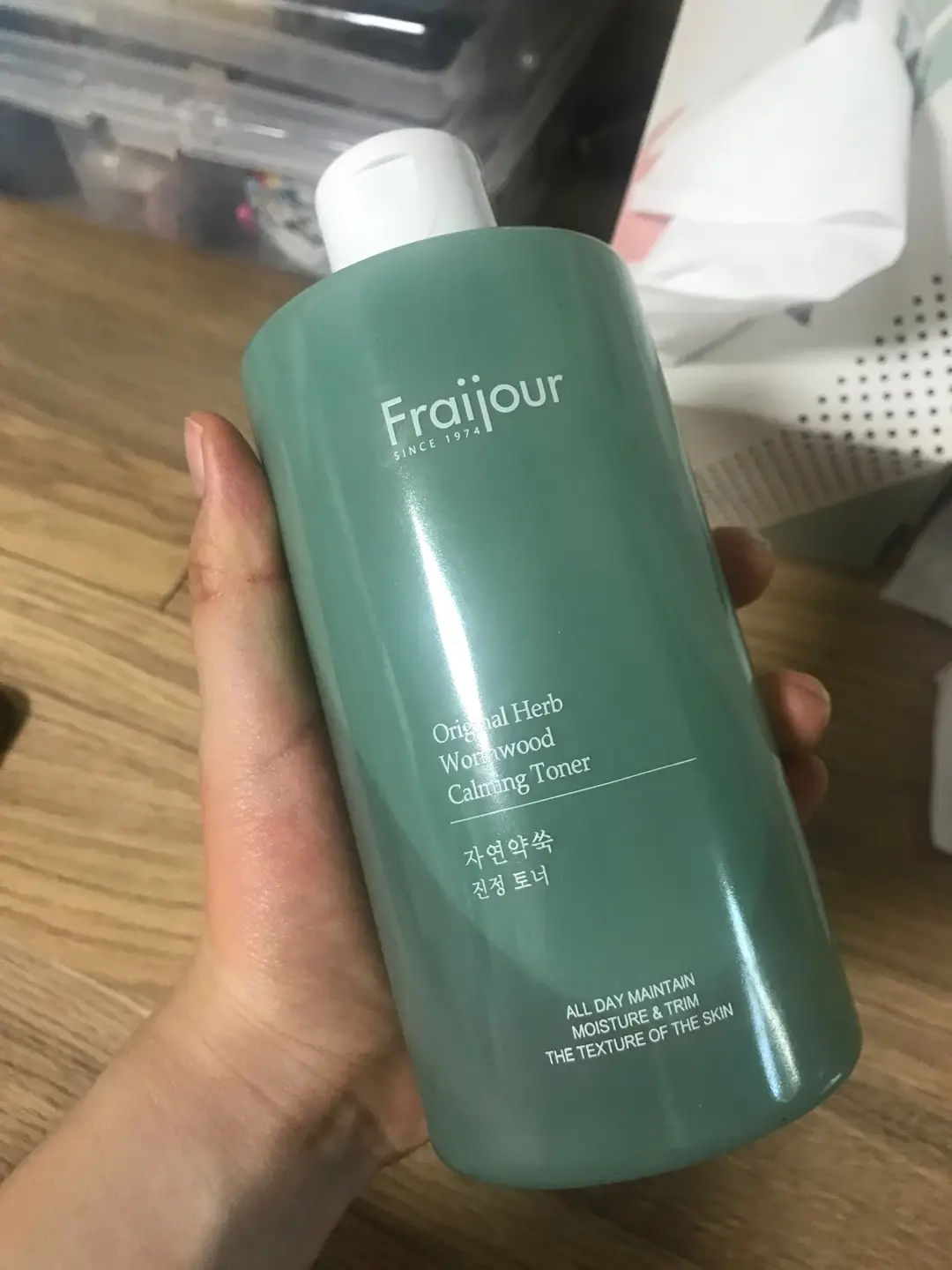 선택된 언니의파우치 리뷰 이미지 - [오리지날 허브 자연약쑥 진정 토너]