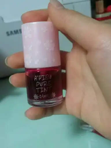 선택된 언니의파우치 리뷰 이미지 - [수채빛 퓨어 틴트 [딸기]]