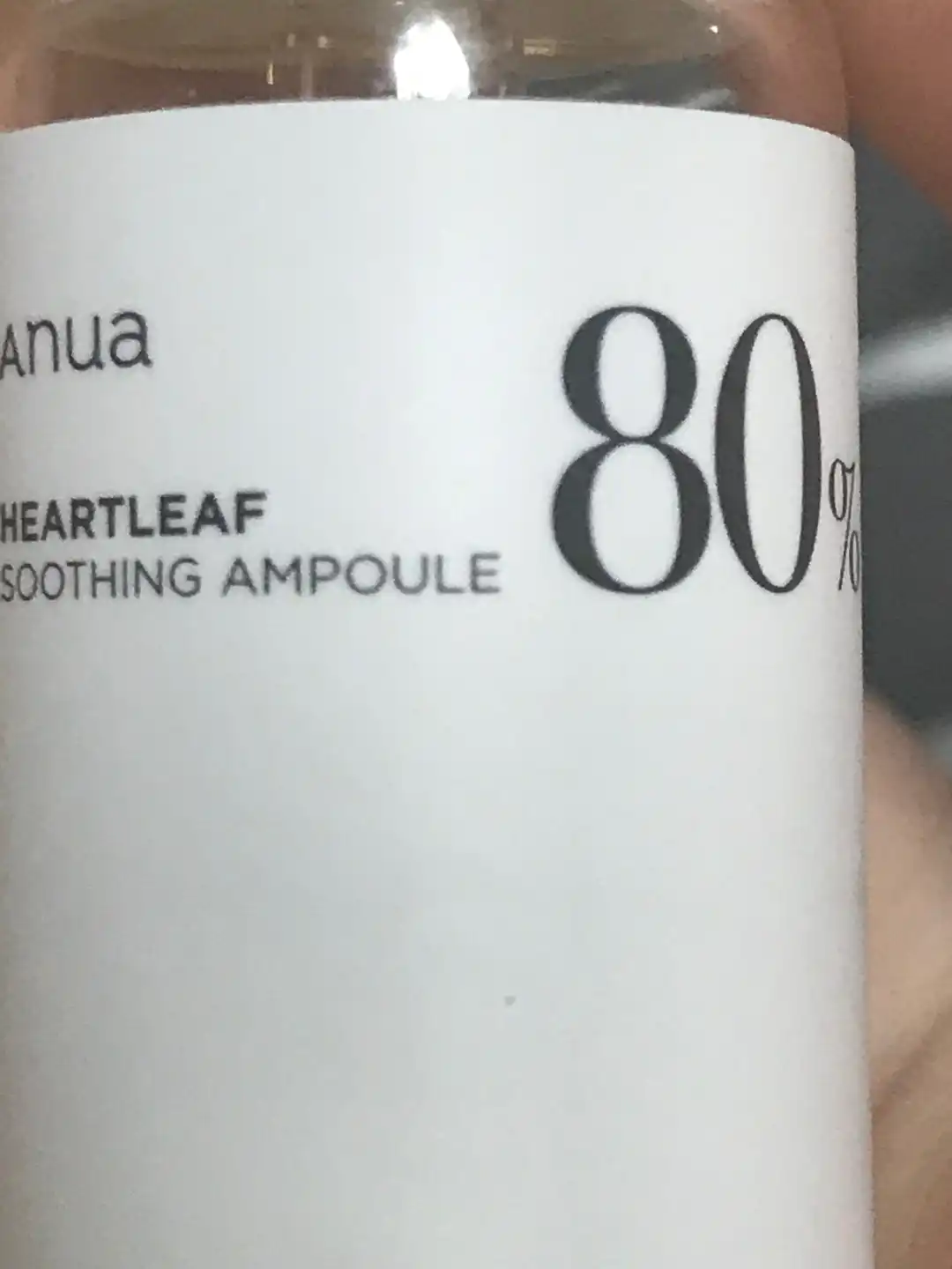 어성초 80 수분 진정 앰플