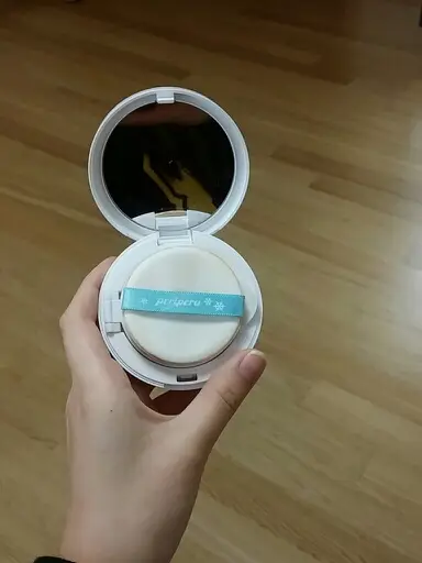 선택된 언니의파우치 리뷰 이미지 - [수부심 쿠션 팩트(2호 바닐라빛 베이지)]