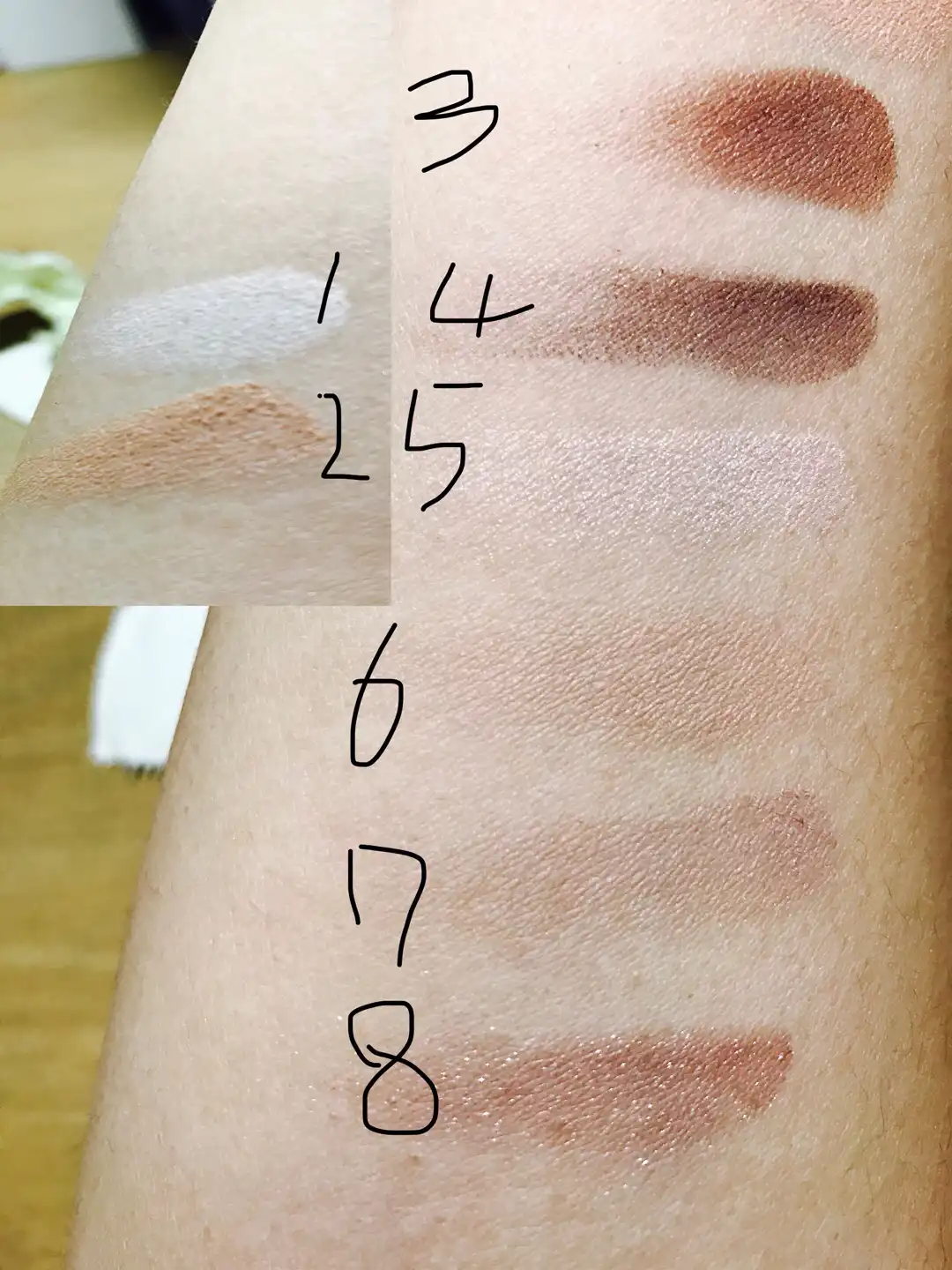 언니의파우치 리뷰 이미지 4 - [올 어바웃 아이섀도 [01 브론즈]]