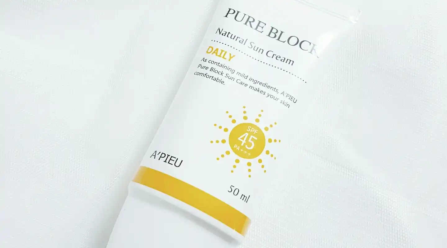 퓨어 블록 내추럴 데일리 선크림