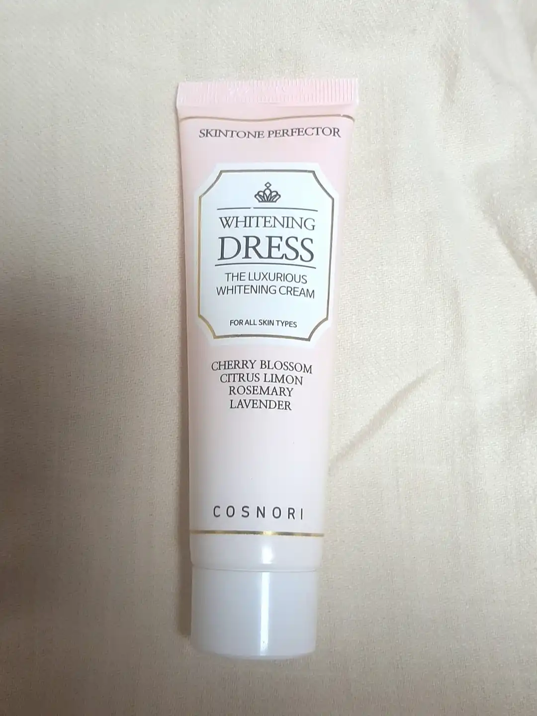화이트닝드레스 미백 톤업크림