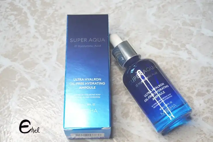 수퍼아쿠아 울트라 히알론 무오일 수분앰플