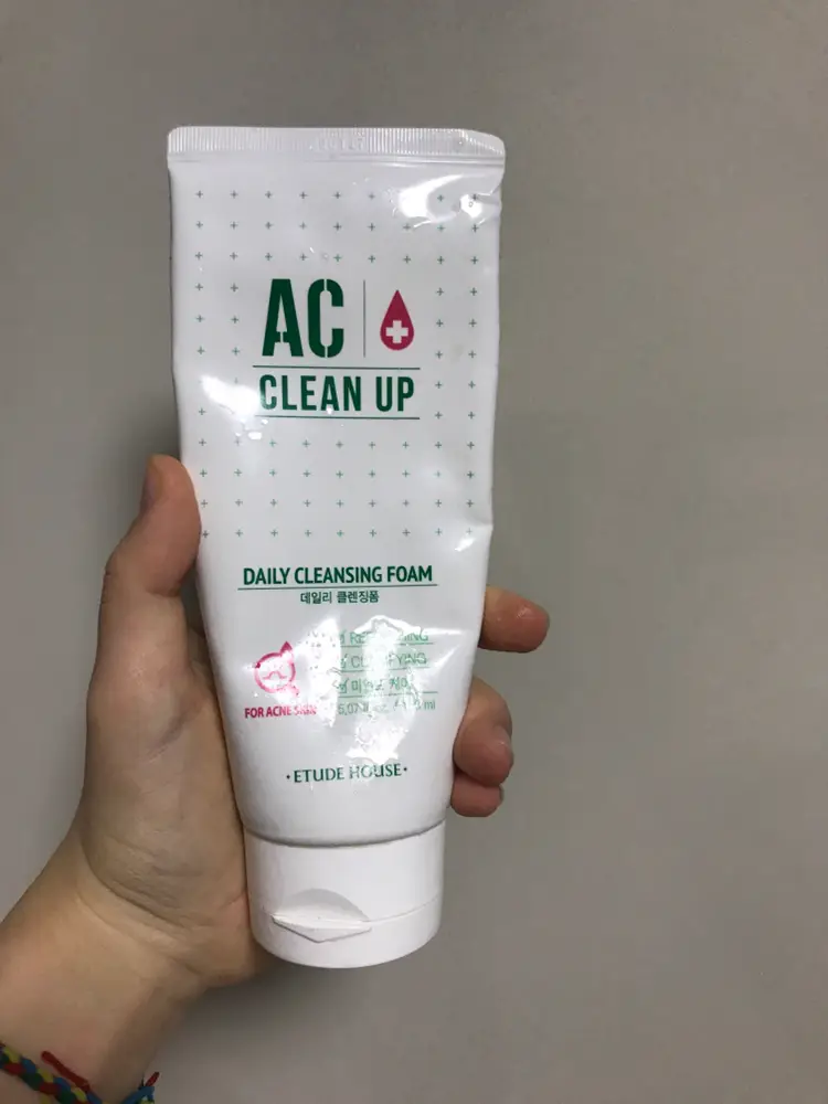 선택된 언니의파우치 리뷰 이미지 - [에이씨 클린업 데일리 클렌징폼]