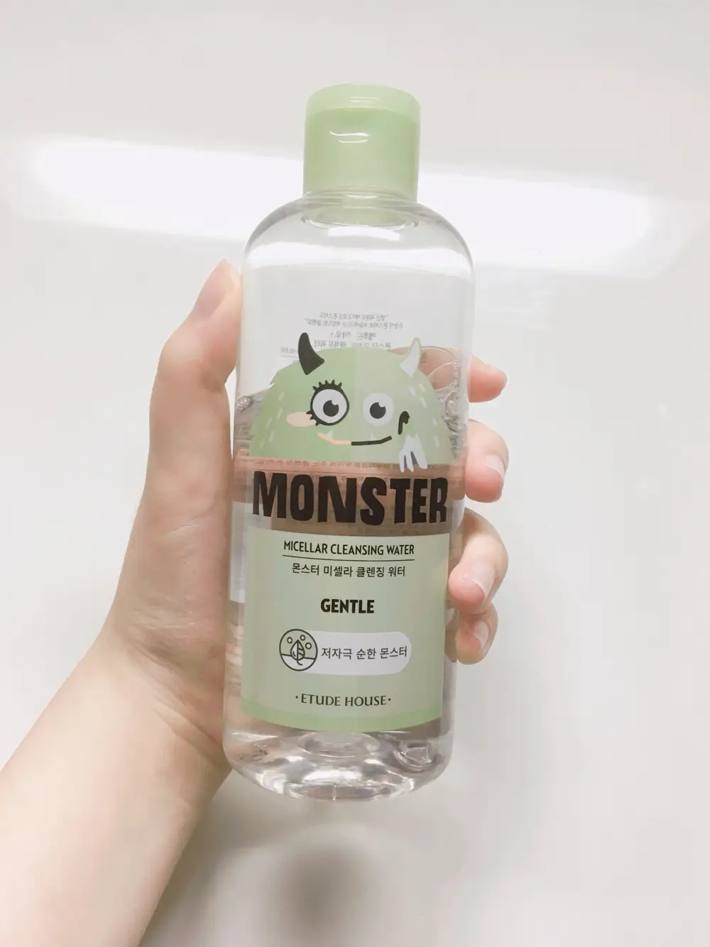 선택된 언니의파우치 리뷰 이미지 - [몬스터 미셀라 클렌징 워터]