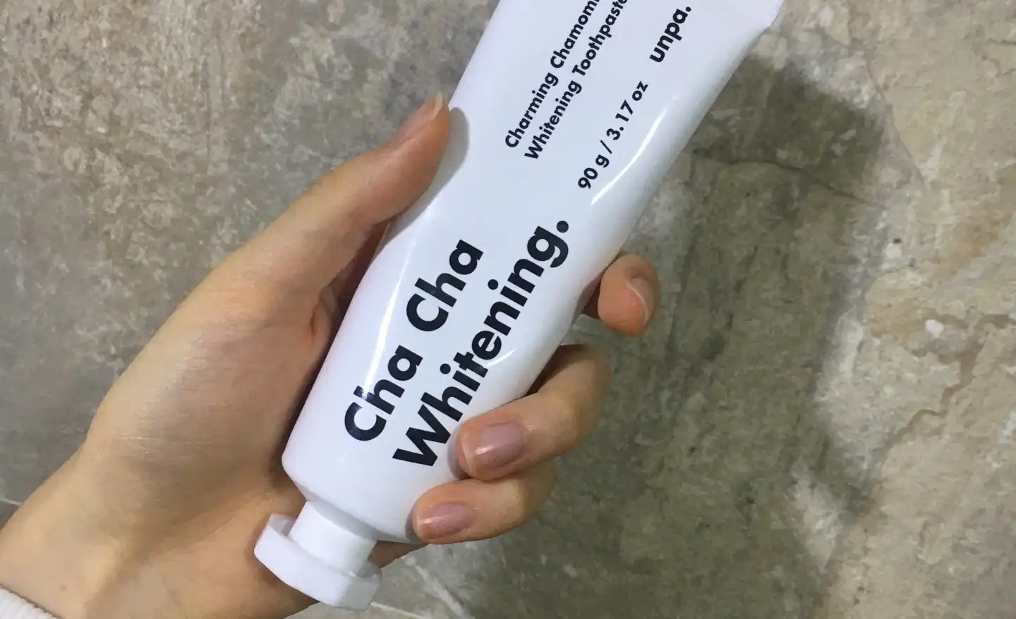 언파 차차 프리미엄 미백 치약