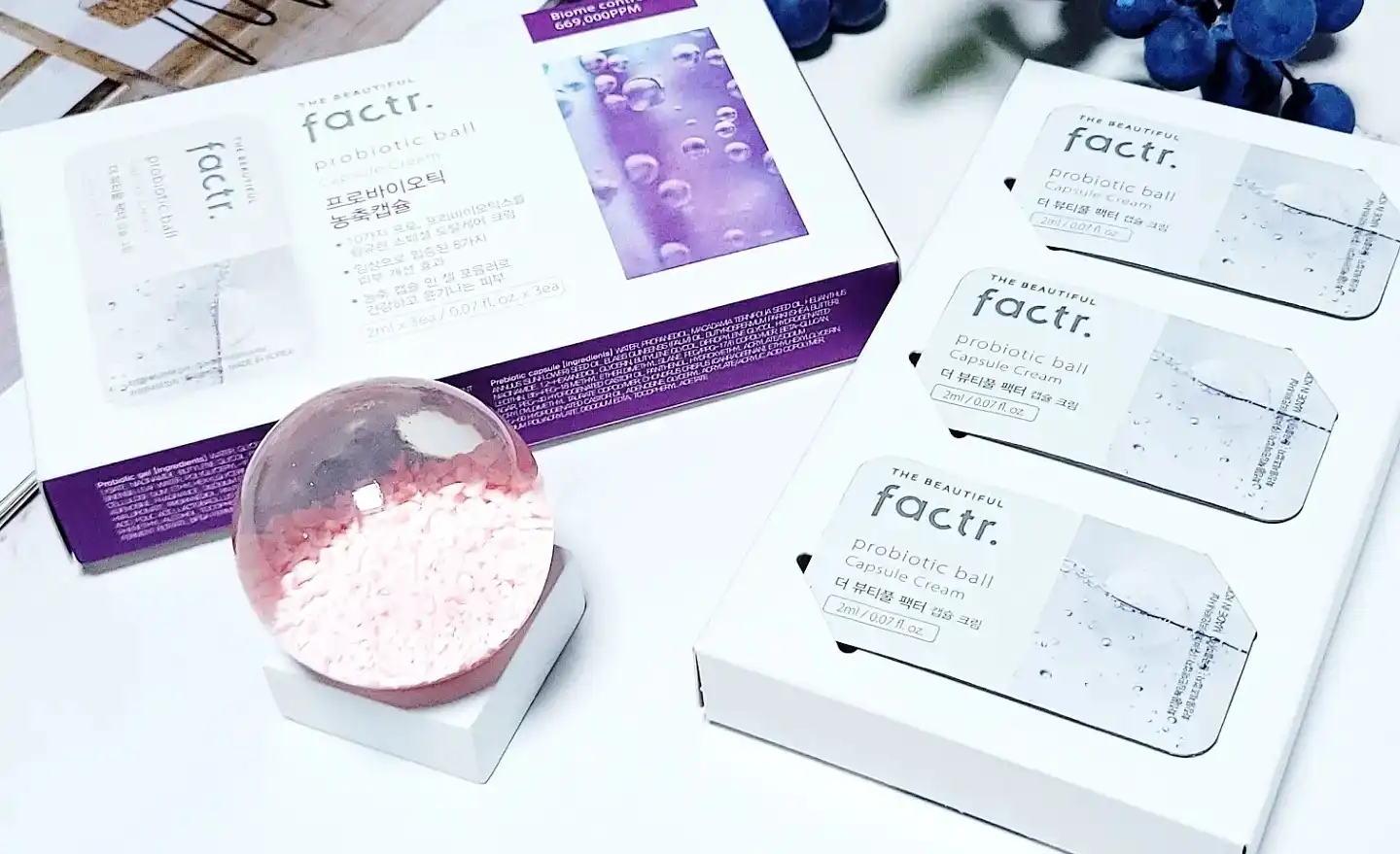 프로바이오틱 캡슐 크림