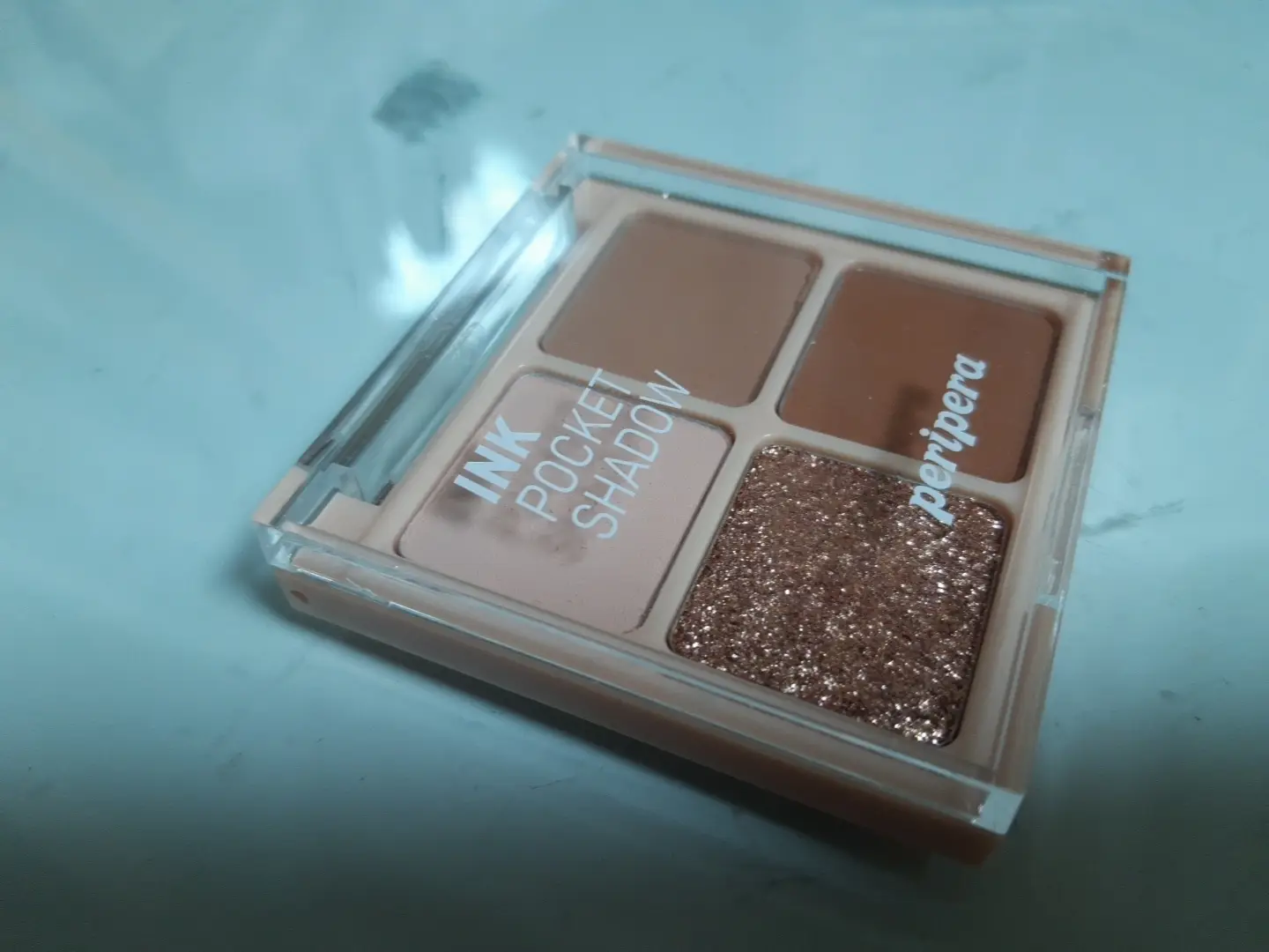 선택된 언니의파우치 리뷰 이미지 - [잉크 포켓 섀도우 팔레트 [3호 브라운필터 360]]
