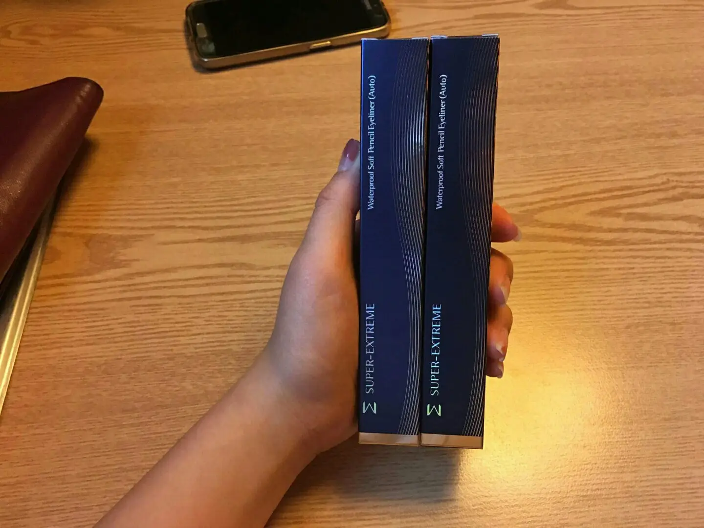 선택된 언니의파우치 리뷰 이미지 - [M 수퍼 익스트림 워터프루프 소프트 펜슬 아이라이너 [브라운]]