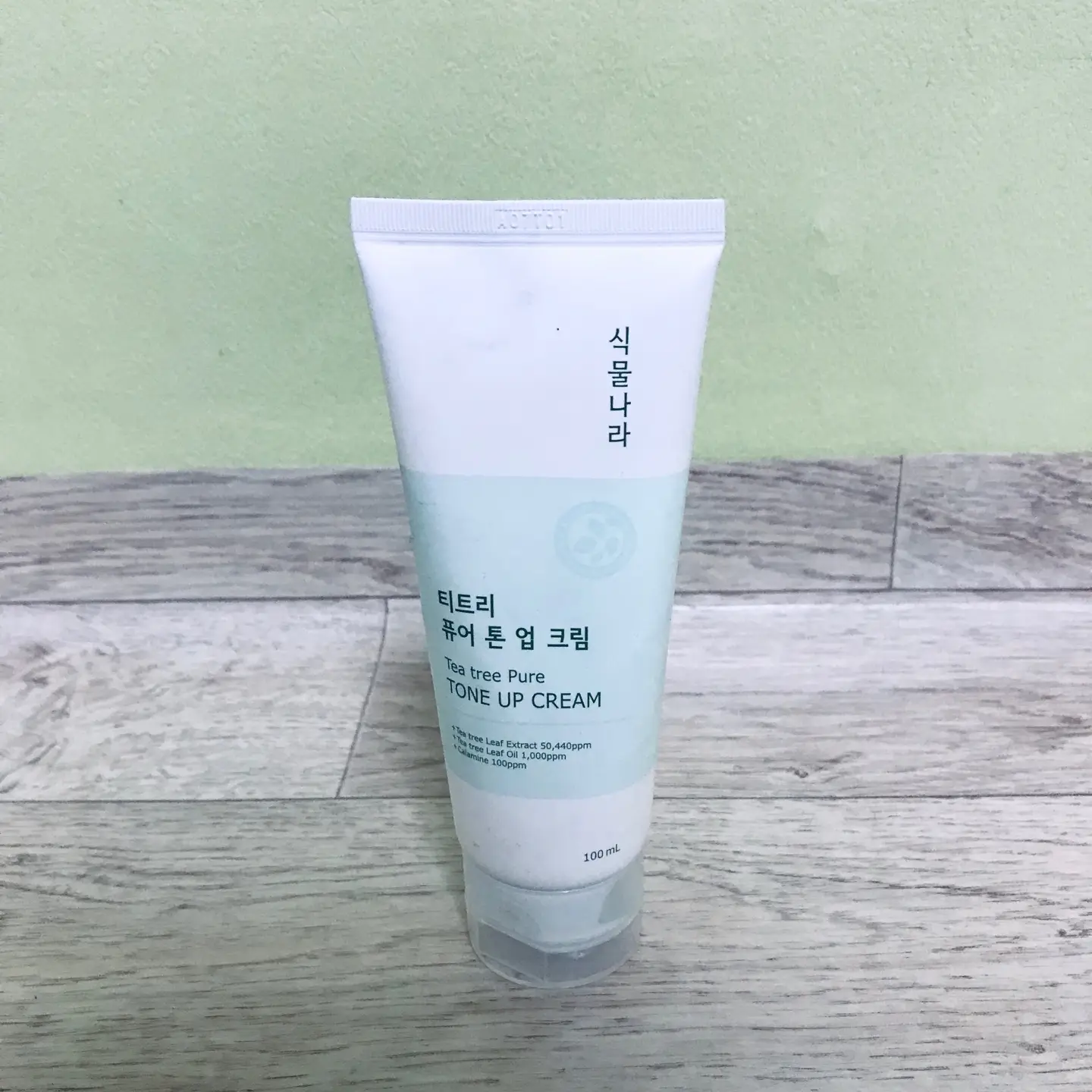 선택된 언니의파우치 리뷰 이미지 - [티트리 퓨어 톤업크림]
