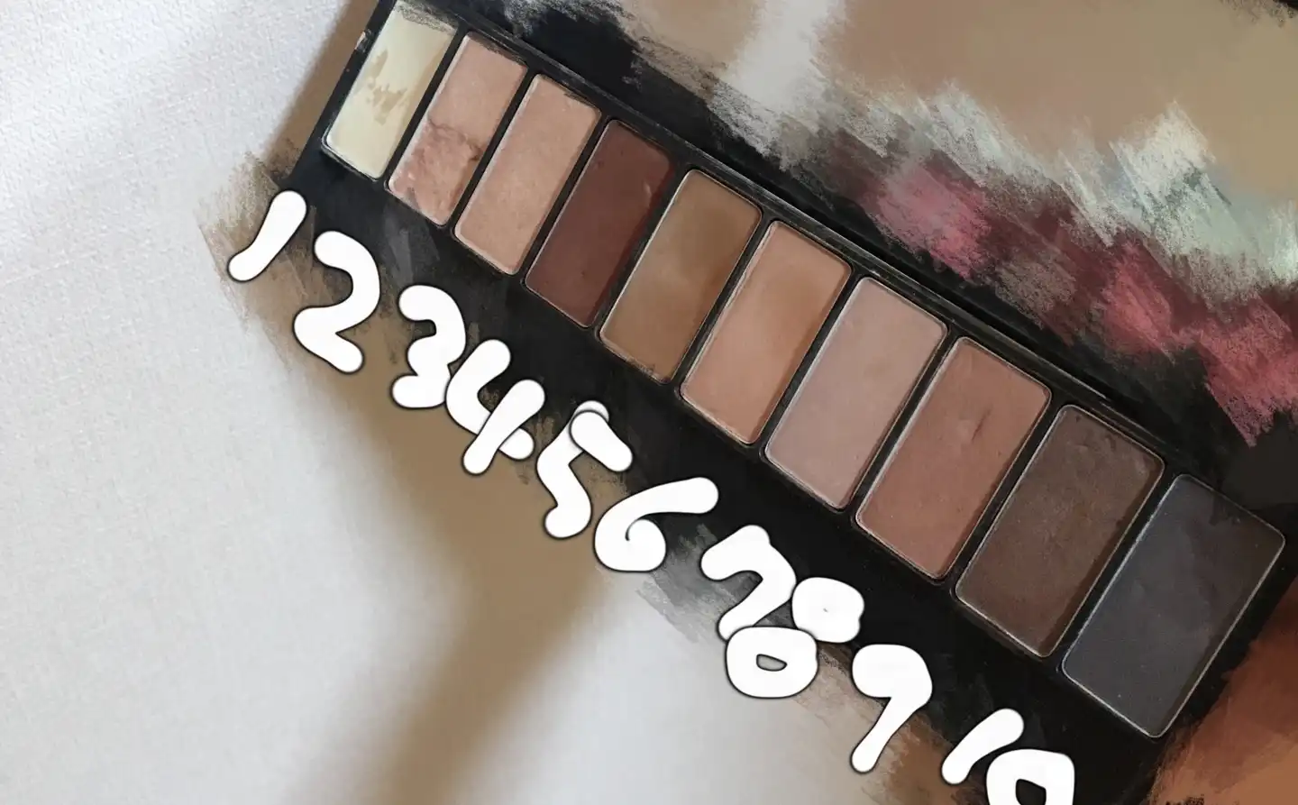 프로 레이어링 아이 팔레트